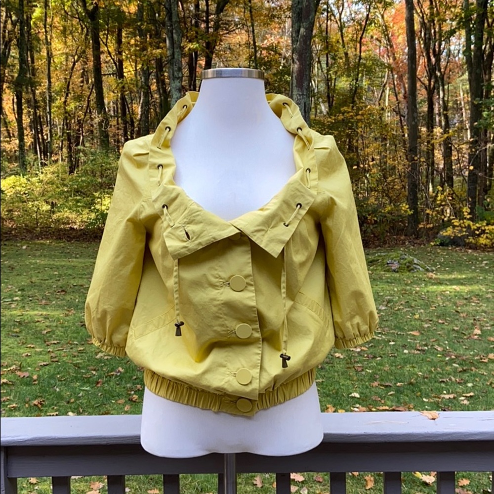 Luii Lightweight Drawstring Collar Lined Jacket S - image 6